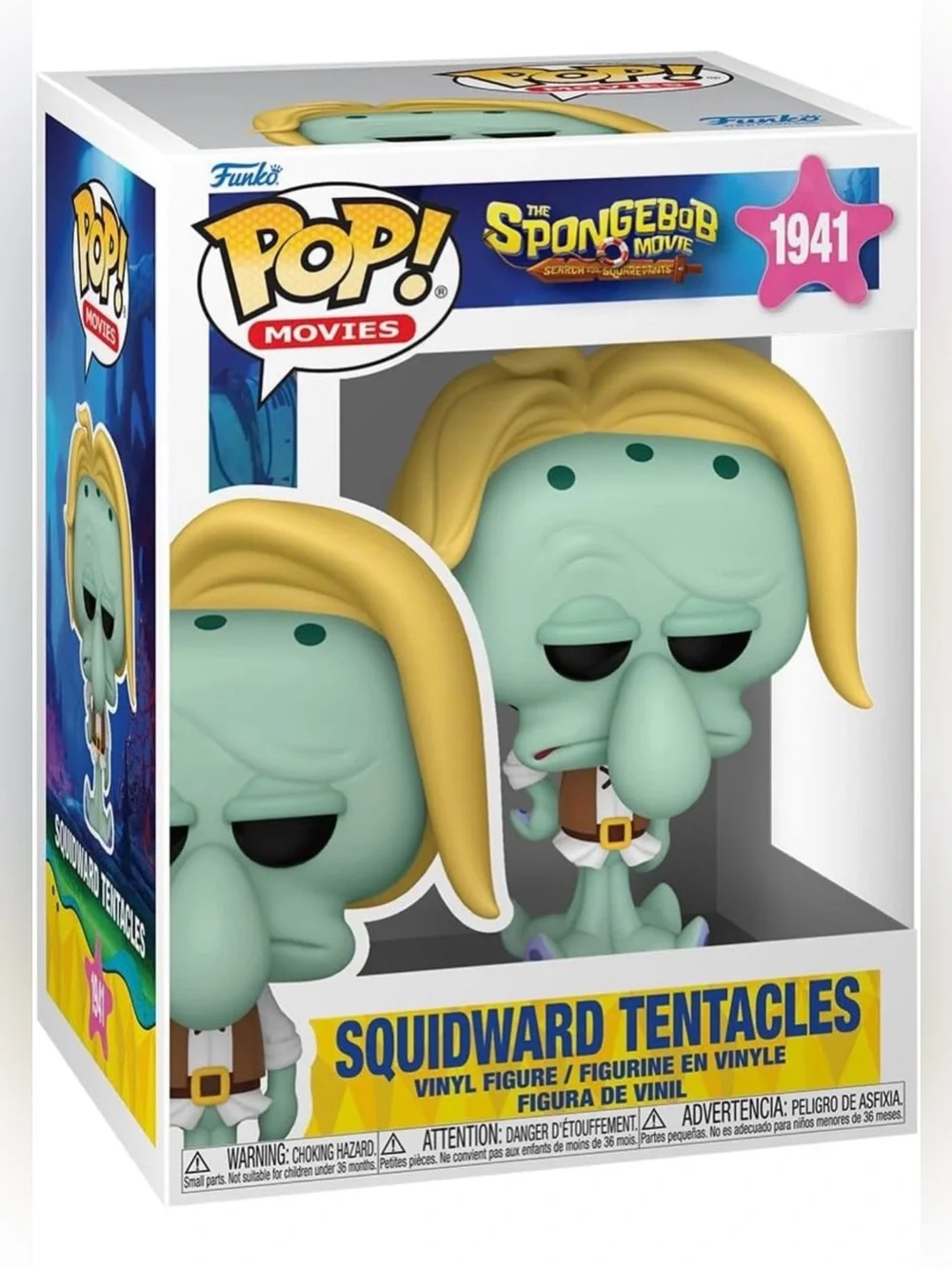 Funko Pop! Movies #1941 The SpongeBob Movie Squidward Tentacles Brand New